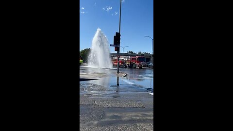 Fire Hydrant Exploded