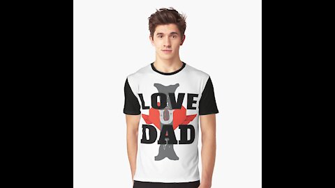 I Love You Dad by Clothesify