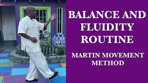 Balance and Fluidity Movement Routine Travel Forward, Travel Back