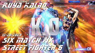 Kuya Kalbo Six Match Fix with Chun Li on Street Fighter 6 as Puyat 12-28-2023.
