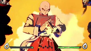 Dragon Ball FighterZ - Tien vs. Goku (Super Saiyan)