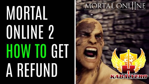 [Mortal Online 2] How To Get A Refund - Gaming / #Shorts