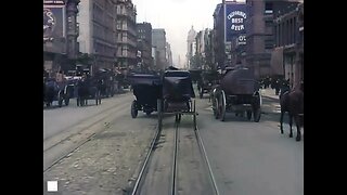 [1906] San Francisco Time Machine. Improved by Artificial Intelligence 4K 60fps