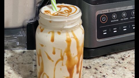 Making famous Starbucks’ Caramel Frappuccino at home