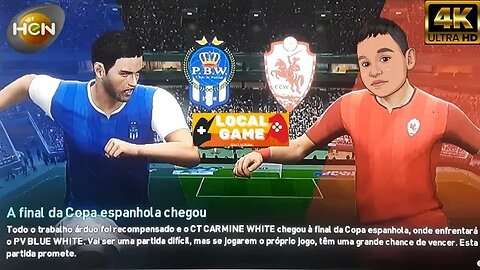 Rumo ao estrelato Pes 2018 de ps3 final da copa espanhol