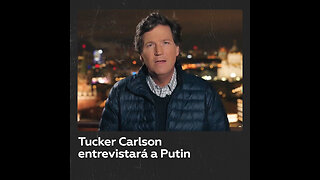 Tucker Carlson anuncia que entrevistará a Vladímir Putin