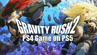 Gravity Rush 2 PS4 Game on PS5