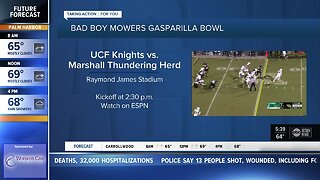 High-scoring UCF squares off vs Marshall in Gasparilla Bowl