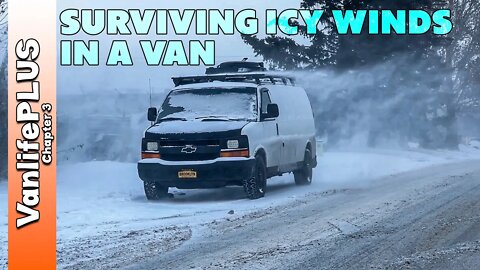 How to Survive Sub Zero Winds in a Van: Vanlife Alberta