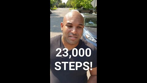 23,000 steps a day! #shorts