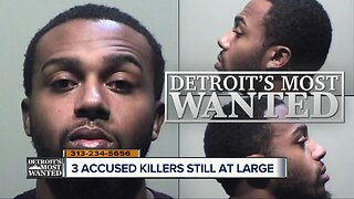 Detroit's Most Wanted: These 3 fugitives are still on the run