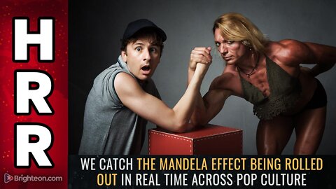 We catch the MANDELA EFFECT being rolled out in real time across pop culture