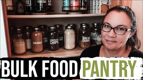 Working Pantry Tour | Make Using Bulk Food Supply Easy!