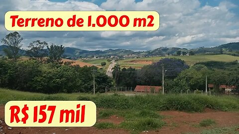 Terreno de esquina com 1.000 metros - Residencial Morada do Gigante JOANÓPOLIS - SP