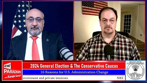 Jim Pfaff- Pres. Conservative Caucus, 16 Admin Change Reasons, New Paradigms w/Sargis Sangari EP#203