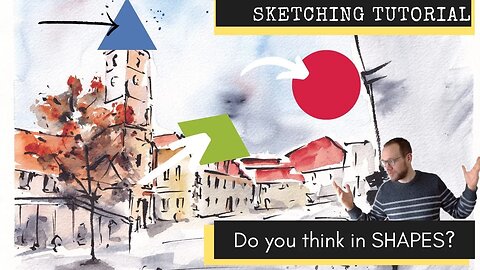 Why you NEED to think in SHAPES - Make Sketching Easy!
