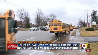 Sheriff: We need to rethink fire drills