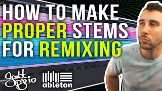 How to Make PROPER Stems for Remixing // Music Producer Diaries