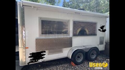 2020 8' x 14' Forza Forni/Fiero Group Wood Fired Pizza Trailer|Pizza Oven Mobile Pizzeria Trailer