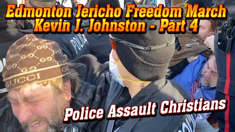 Edmonton Jericho Walk With Kevin J Johnston PART 4 - Dawid Pawlowski Arrested