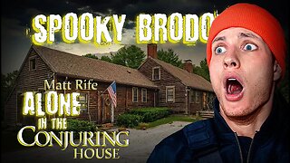 Matt Rife ALONE in the CONJURING HOUSE!! | Spooky Saturday