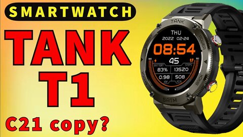 Kospet TANK T1 pro smartwatch robusto MIL STD pk C21 Kospet Rock C16 M1