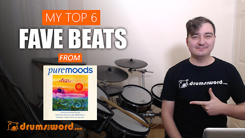 My Top 6 Drum Beats from "Pure Moods"...the 90s easy listening album :)