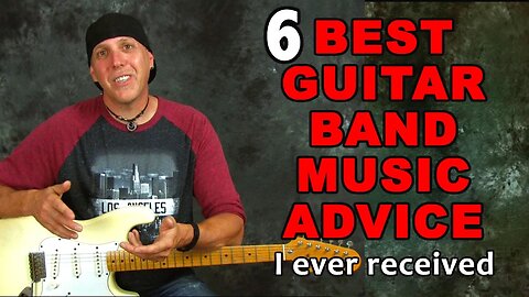 6 Best Guitar Music & Band Advice tips I received from my teachers players
