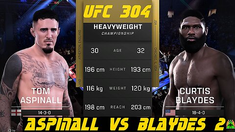 UFC 5 - ASPINALL VS BLAYDES 2