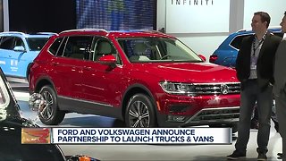 Ford, Volkswagen to form global alliance that will develop vans, pickups