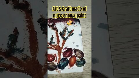 #art & #craft #made of #nuts #shell #weekend #madrid #spain #europe #barcelona #random #reels #fun
