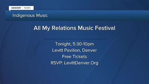 Levitt hosting Indigenous music festival tonight