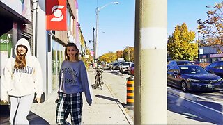 Walking Toronto Canada Etobicoke Bloor Street | 4K UHD