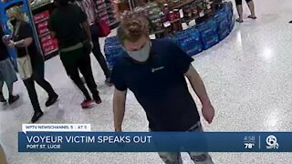 Victim of Publix peeping Tom speaks about incident