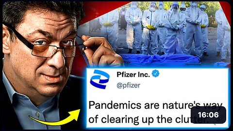 Pfizer Insider Admits 'Pandemic Was a Depopulation Scam'