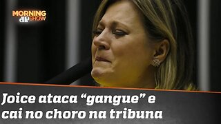 Joice Hasselmann ataca “gangue” e cai no choro na tribuna da Câmara