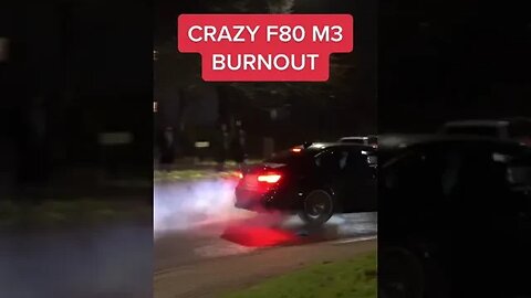 Crazy F80 M3 Burnout