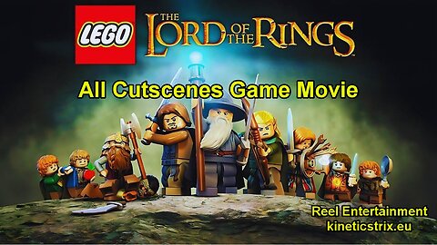 LEGO The Lord of the Rings All Cutscenes Game Movie