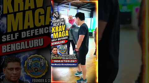 Krav Maga Bengaluru Self Defense (Franklin Joseph) for all Men, Women, Teen & Kids #KravMaga #Shorts