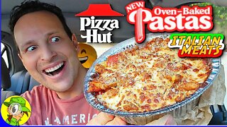 Pizza Hut® 🍕 OVEN-BAKED PASTAS Review ♨️🍝 Italian Meats 🇮🇹🐖 | Peep THIS Out! 🕵️‍♂️