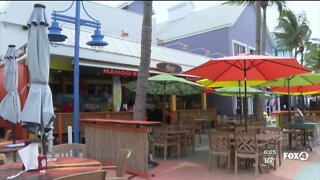 Fort Myers Beach businesses monitoring Tropical Storm Laura