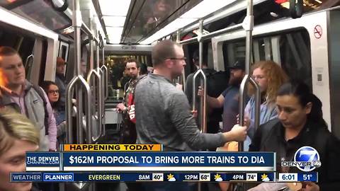 Denver International Airport looking to add more trains between concourses