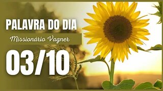 MANHÃ DE LUZ COM MISSIONÁRIO VAGNER 3 DE OUTUBRO 2022