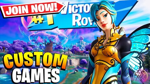 🔴 Fortnite Live Custom Games | Fashion Show - Hide & Seek - Simon Says - Scrims & More!