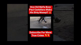 How Did Mafia Boss Paul Castellano Make His Dirty Money!? 💰😳 #dirty #money #cash #crime #johngotti