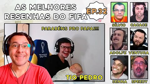 PAPAI TIO PEDRO! BRIT, SHARK, THATA, GAULÊS, PELÉ, PRADO, ETC: MELHORES RESENHAS DO FIFA 23 - Ep.32