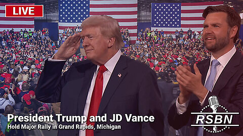 LIVE: President Trump & VP Nominee, Senator JD Vance in Grand Rapids, MI