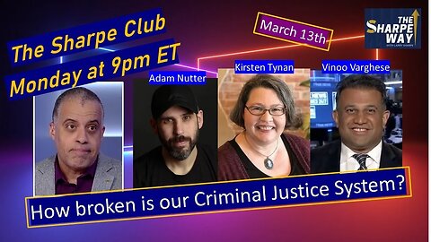 TSC: How broken is our Criminal Justice System? LIVE Panel Talk!