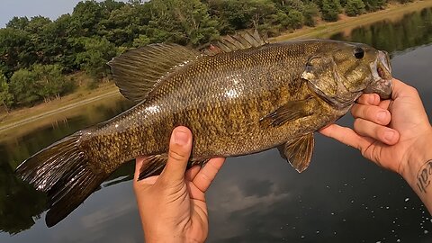 Mississippi River fishing in August