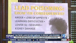 Baltimore launches new campaign to prevent lead poisoning